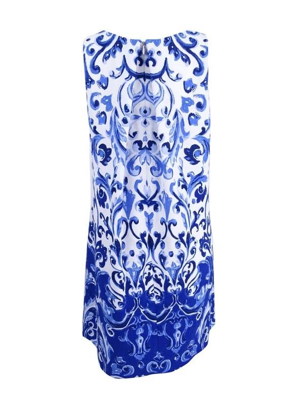 Lauren By Ralph Lauren Women's Petite Crepe A Line Dress