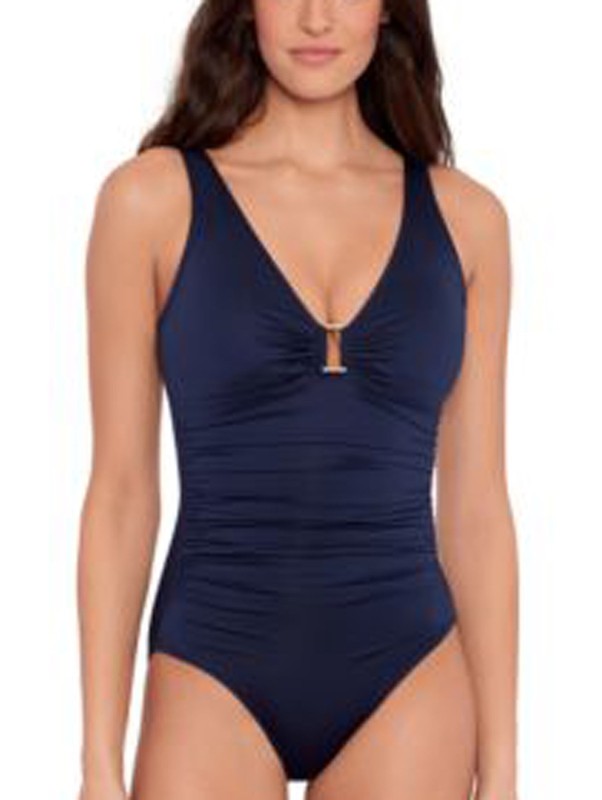 Lauren Ralph Lauren Ring-Detail Over-The-Shoulder Dark Navy 10