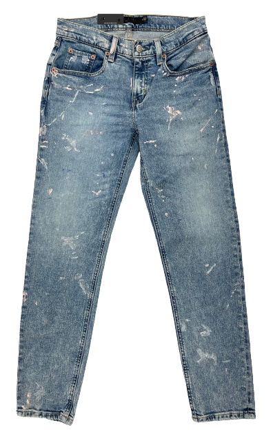 Lauren Ralph Lauren Women's Wash Paint Relaxed Taper Jeans (16/33)