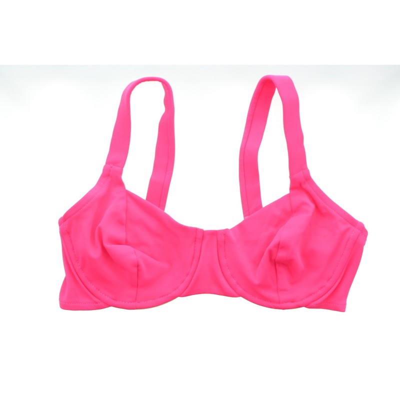 Le Cove Swimwear Women's Full Coverage Bikini Swimsuit Top With Underwire