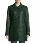 Leather Jacket Coat Long Women Green Womens S Size Trench Hood Shearling XS 11