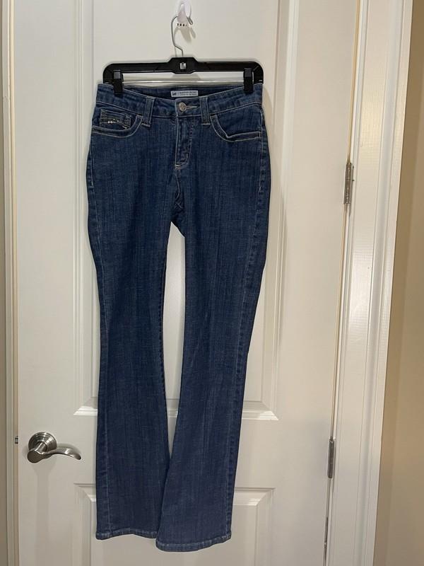 Lee Slender Secret Lower On the Waist Straight Leg Jeans Size 4