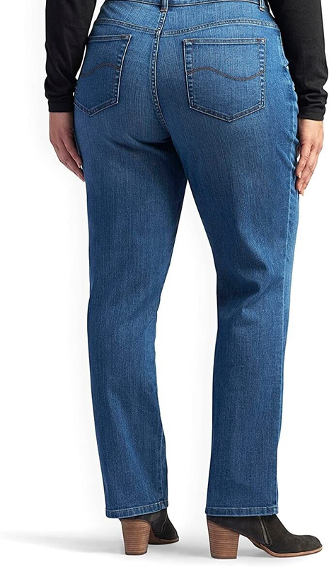 Lee Women's Plus Blue (Meridian) Stretch Jean *Choose Size*