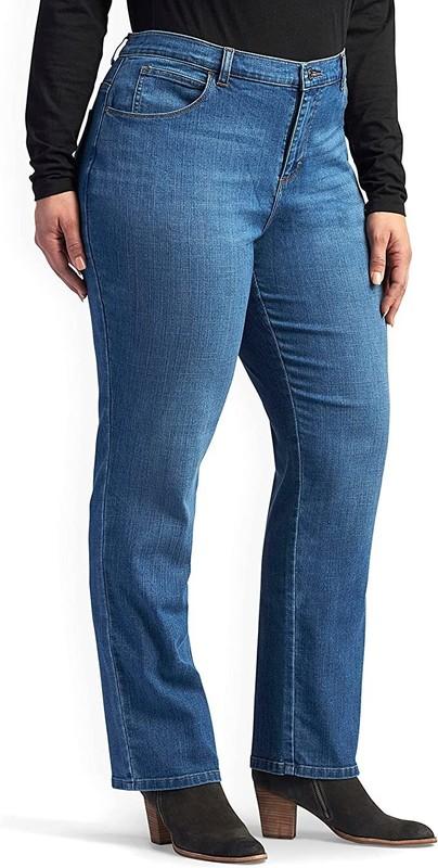 Lee Women's Plus Blue (Meridian) Stretch Jean *Choose Size*