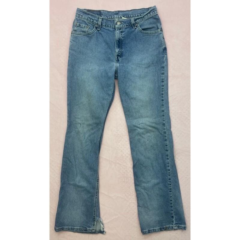 Levi's 517 Bootcut Jeans Medium 30 Distressed Stained Worn Vintage Y2K Tab Error