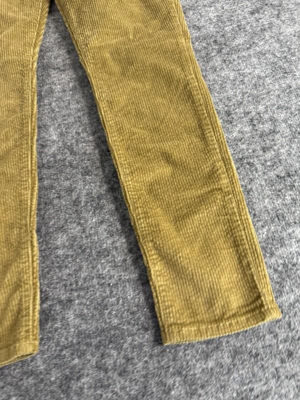 Levi's 721 High Rise Skinny Pants Women's 31x30 Corduroy Greenish Brown N311