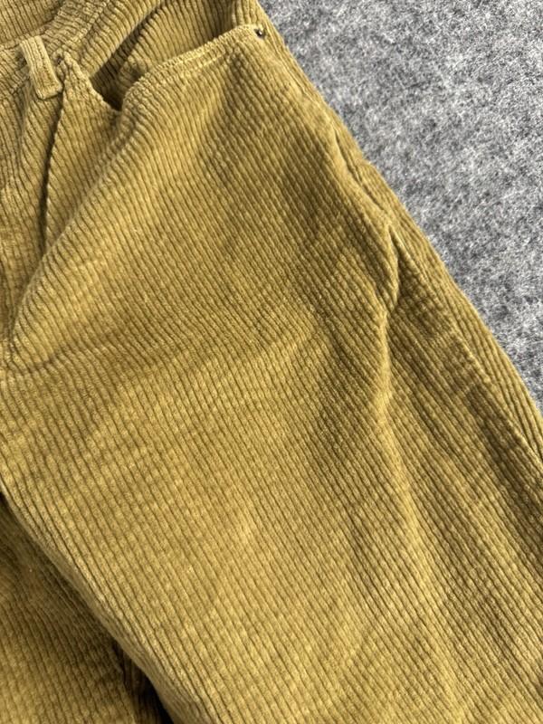 Levi's 721 High Rise Skinny Pants Women's 31x30 Corduroy Greenish Brown N311