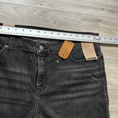 Levi's Boyfriend Womens Mid Rise Tapered Leg Gray Jeans Plus Size 20W