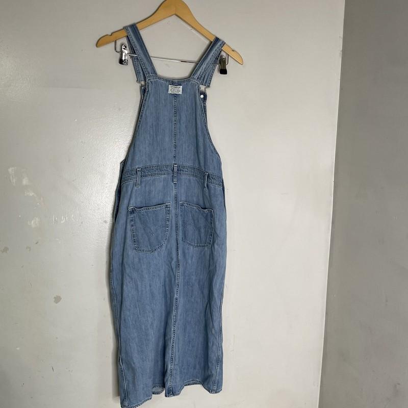 Levi’s Denim Tico Jumper Overall Midi Dress Size XS