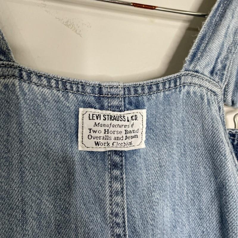 Levi’s Denim Tico Jumper Overall Midi Dress Size XS