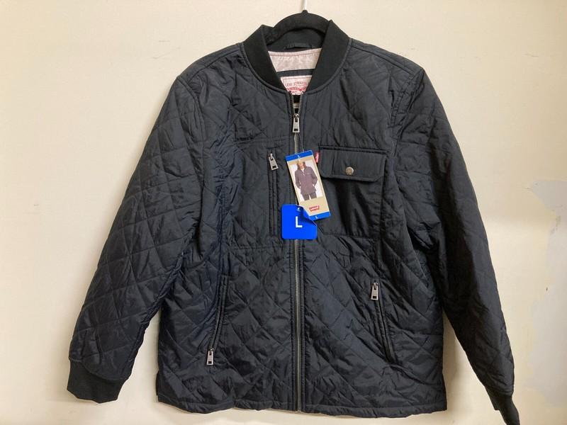 Levi's Ladies' Quilted Jacket Full Zip Fabric Lined 5-Pockets Choose Size