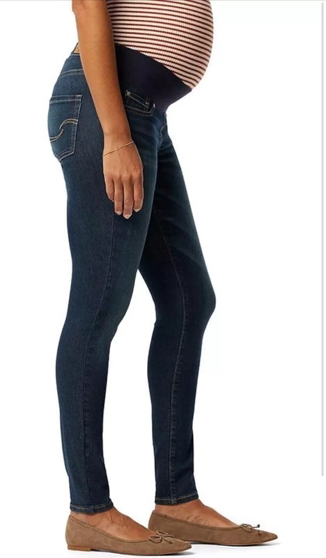 Levi’s Levi Strauss Signature Gold Maternity Bootcut Jeans NWT Size M Dark Blue