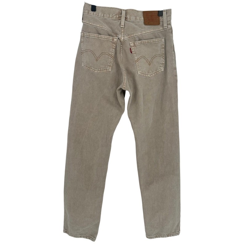 Levi's Premium 501 Jean Straight Leg High Waist Button Fly Casual Western 29