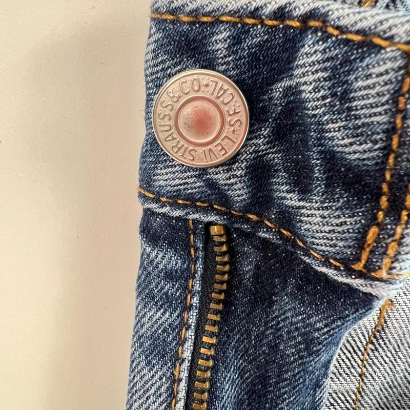 Levi's Premium Women Low Loose Straight Wide Leg Zip Fly Jeans Blue NWT