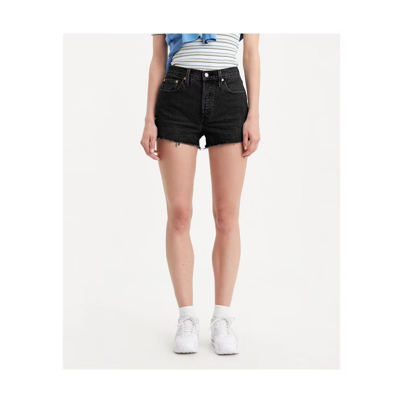 Levi's Women's 501 Original Shorts Lunar Black 29 US 8