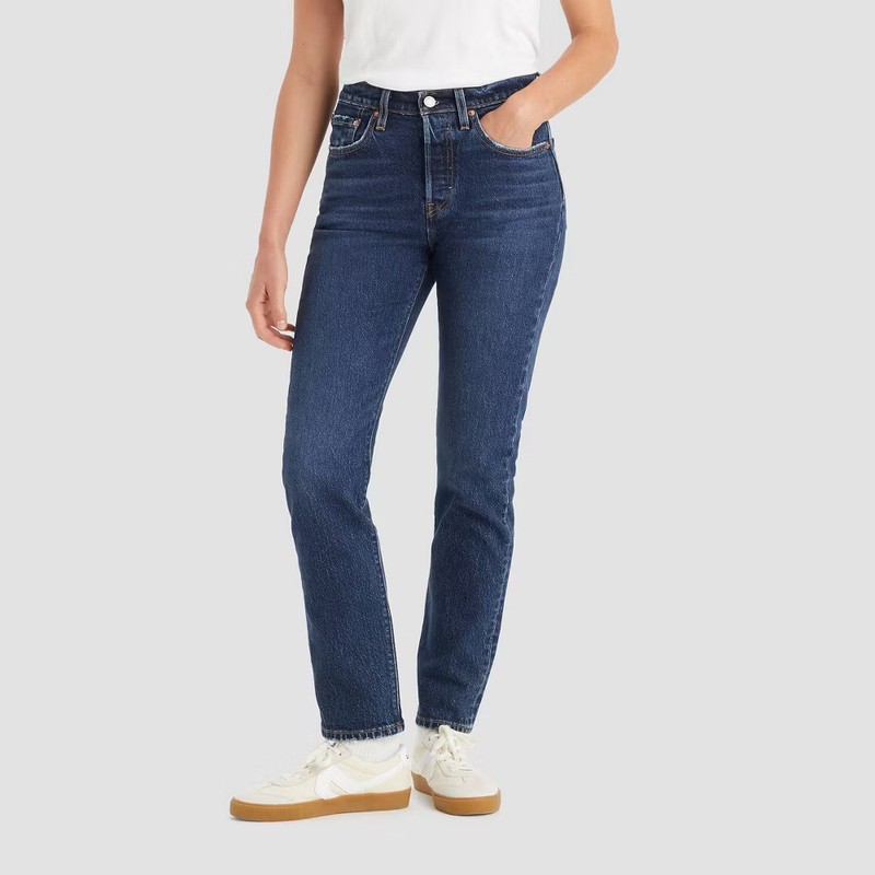 Levi's Women's High-Rise 501 Jeans - Salsa Authentic 28