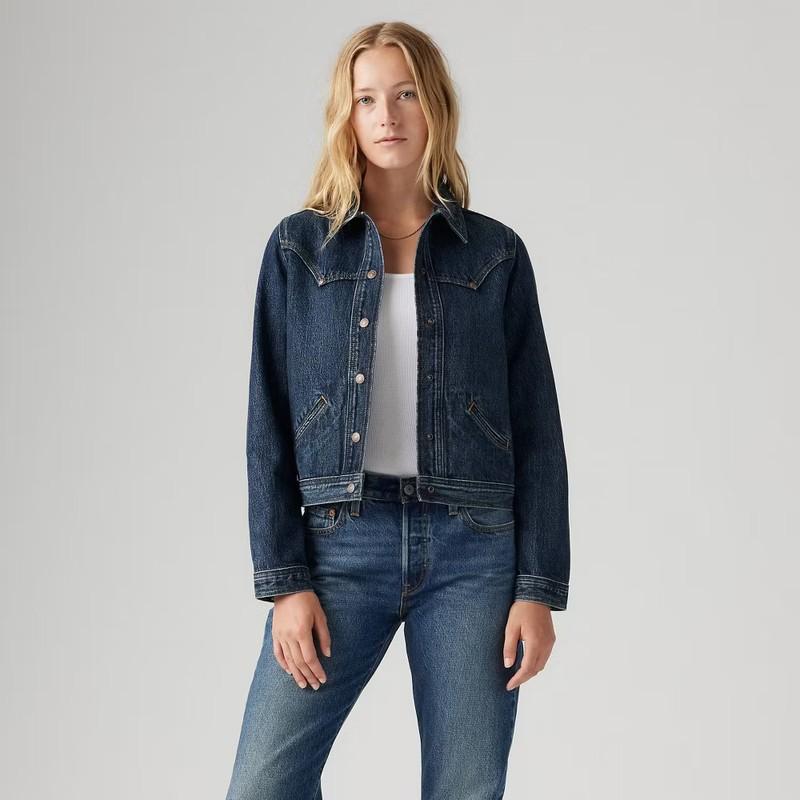 Levi's Women's Original Trucker Riveted Jacket Levi's Women's Original Trucker Riveted Jacket