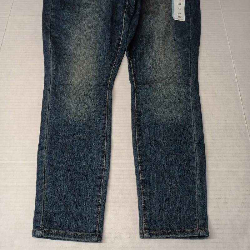 Levi Signature High Rise Skinny Jeans Woman's Size 14S 32x28 Blue Skinny Leg