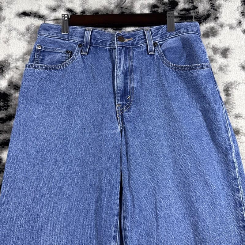 Levis Baggy Dad Jeans Womens Size 27 Y2K Skater Hippie Mid Rise Baggy