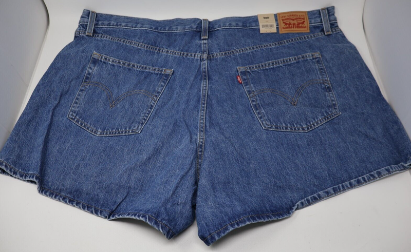 Levis Levi Strauss High Waisted Mom Jean Shorts 26w Women