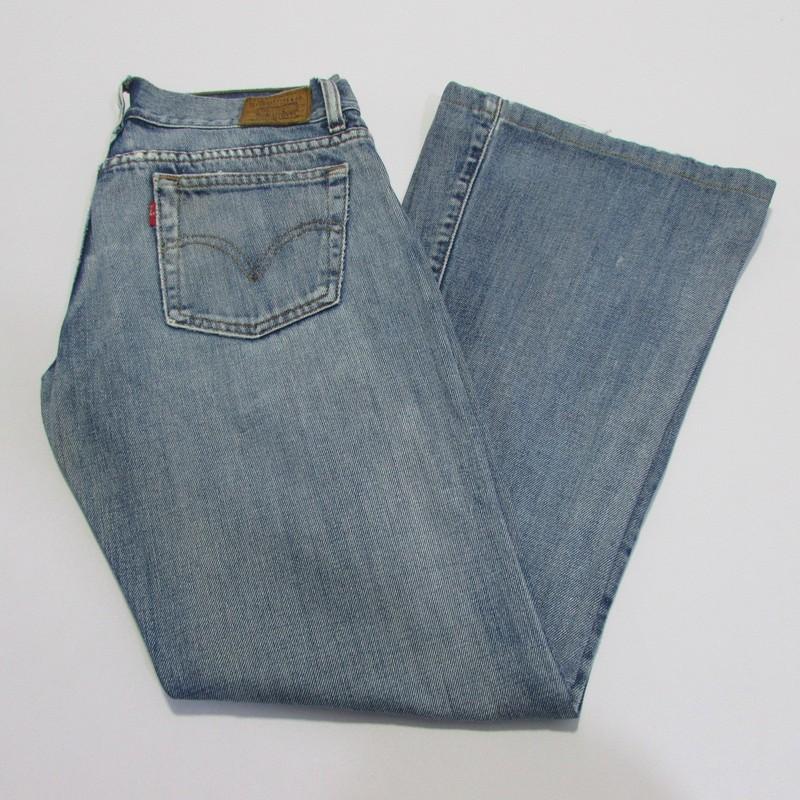 Levis Vtg Women’s Regular Fit Flared Leg Blue W26/ L29 UK 8 SKU Y09866