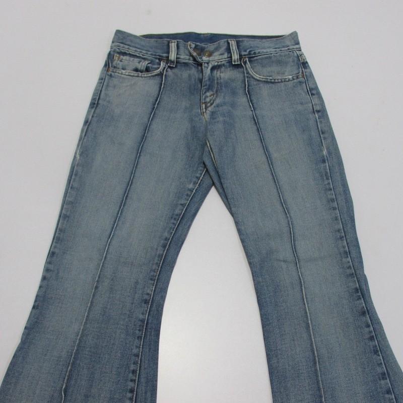 Levis Vtg Women’s Regular Fit Flared Leg Blue W26/ L29 UK 8 SKU Y09866