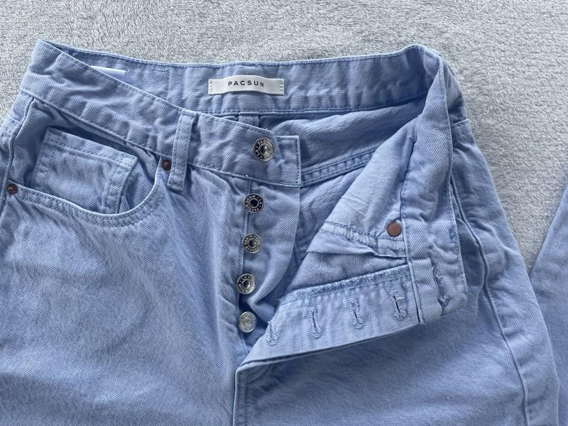 Light blue Button Fly PACSUN Dad Jean Straight Leg Women’s Size 25
