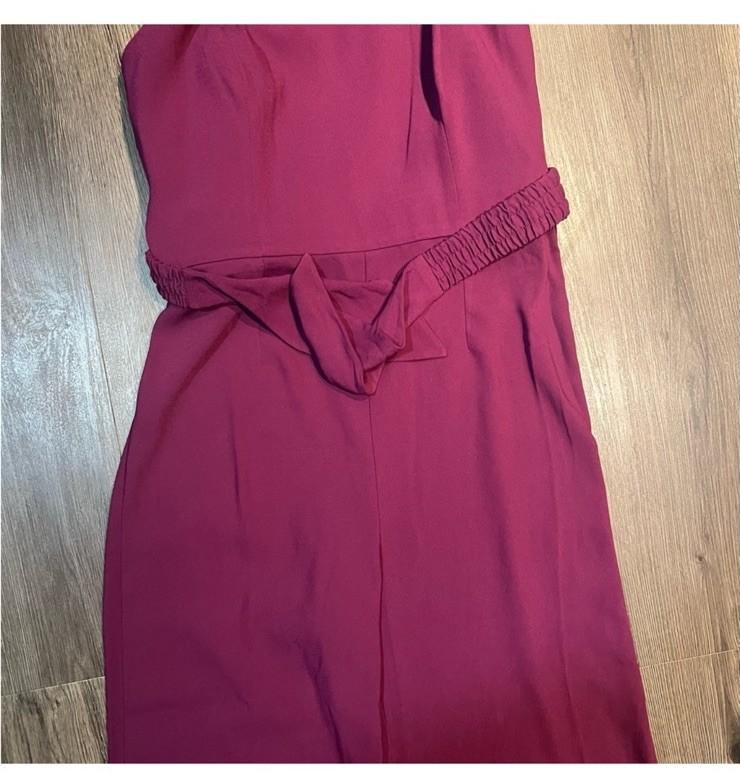 Lilly Pulitzer Rosalie Strapless Jumpsuit Amarena Cherry Corset Top NWT $238 Sz8