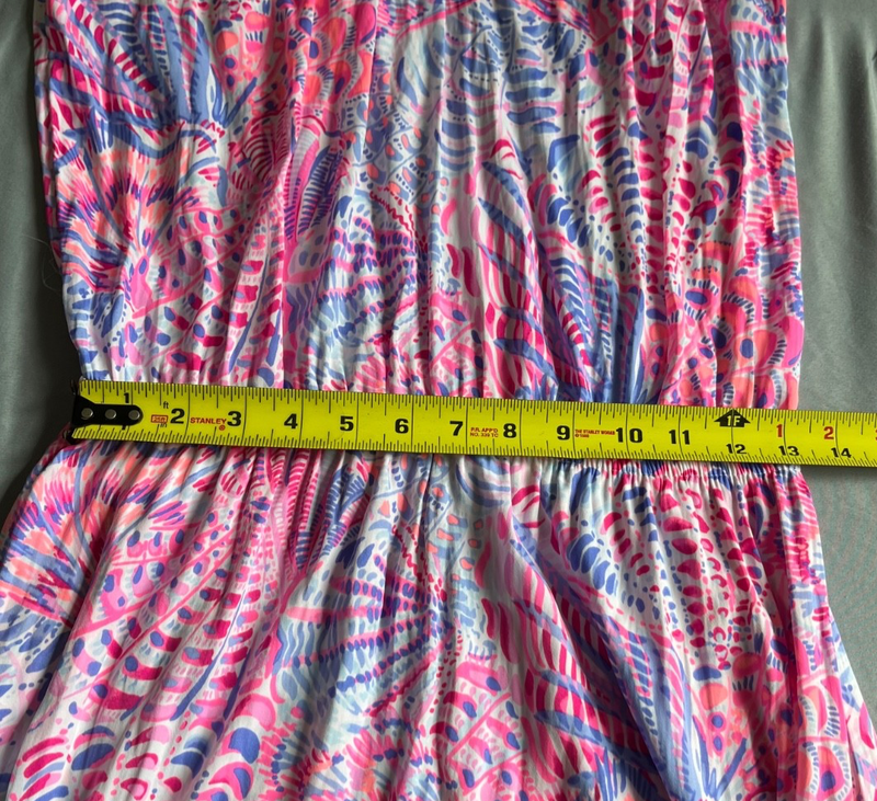 Lilly Pulitzer Women's Zana Romper Raz Berry Sea You Soon Shell Medium M Purple