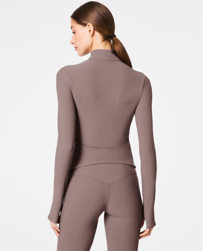 Limited Stock SPANX Smooth OnForm Full Zip Jacket Smoke NEW WITH TAG