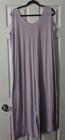 Loft Lavender Jumpsuit Loung Wear Pockets Crop Legs Size XL