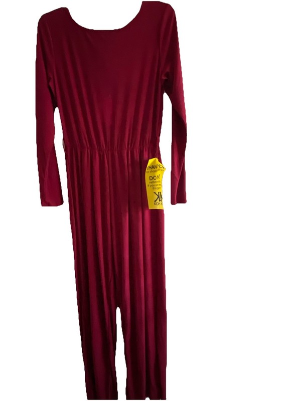 Log Koh Crimson Red Jumpsuit