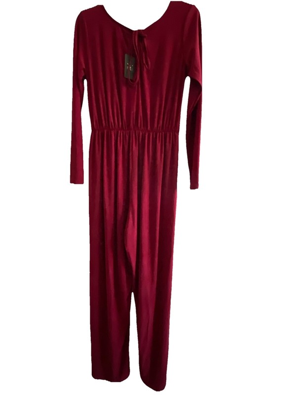 Log Koh Crimson Red Jumpsuit
