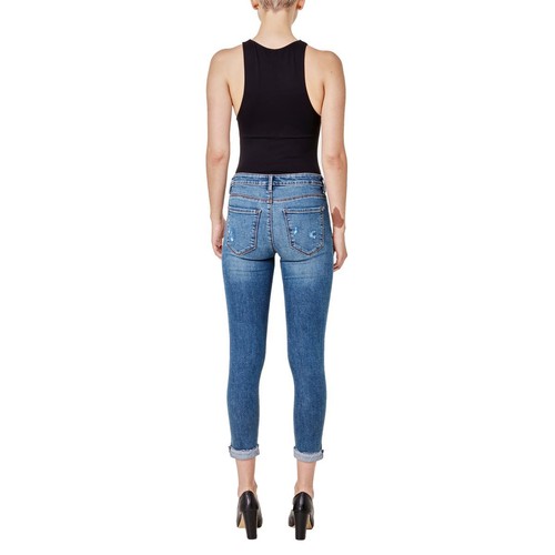 Lola Womens Blair Distressed Denim Skinny Jeans BHFO 4647
