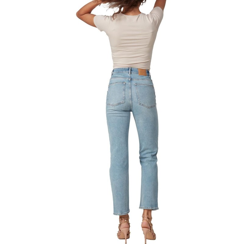 Lola Womens Denver Pocket Denim Straight Leg Jeans BHFO 4590
