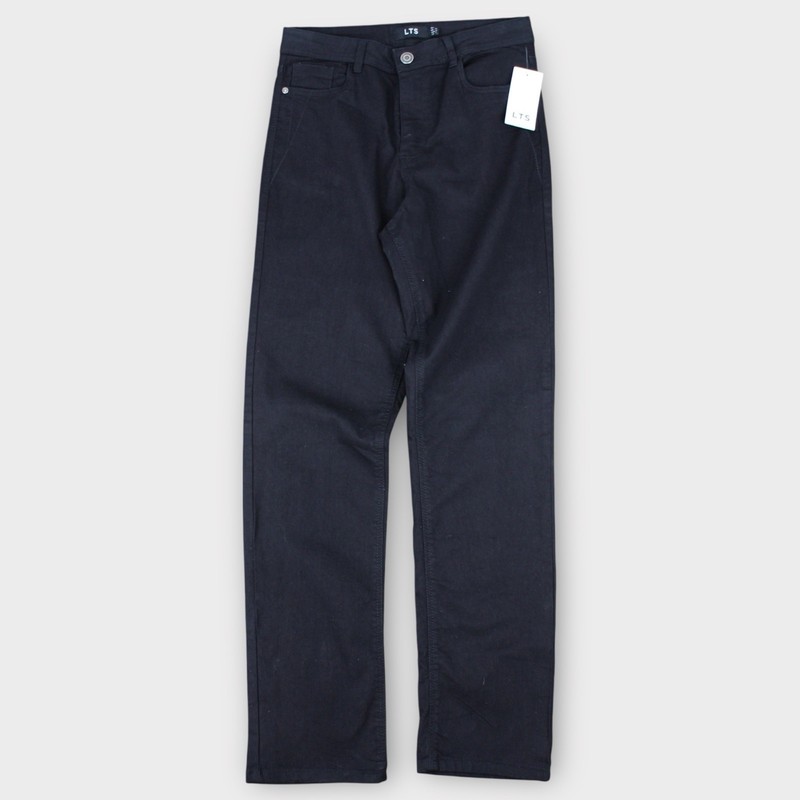 Long Tall Sally LTS Women’s Black Straight Leg Jeans US 10 Long Tall NWT