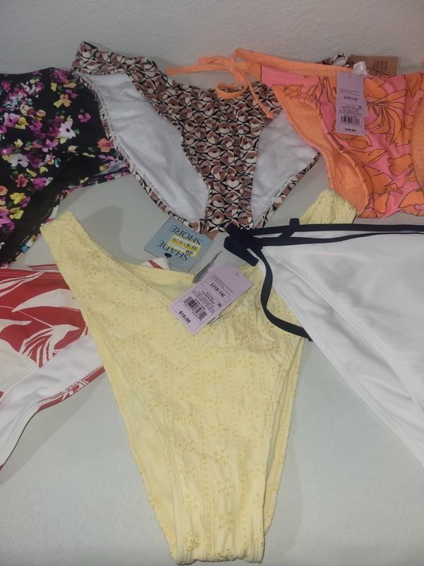 Lot Of 10 Women's Target Swim Bottoms Size L. Brand New ²⁶