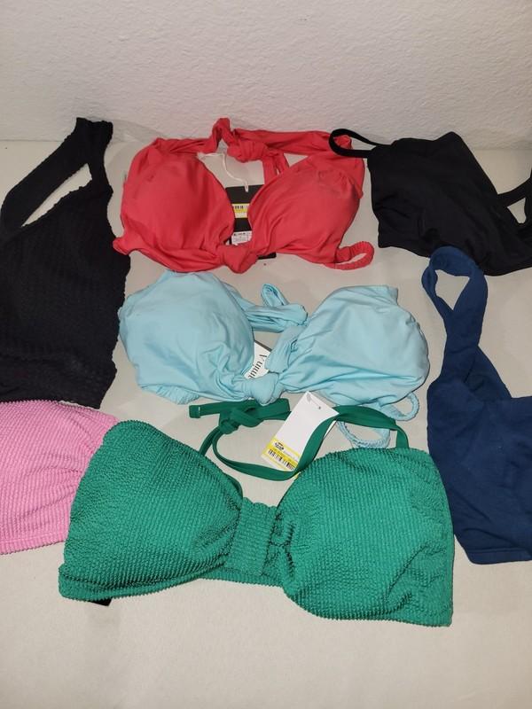 Lot Of 10 Women's Target Swim Tops Size XL. Brand New ³¹