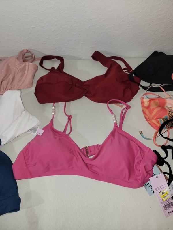 Lot Of 11 Women's Target Swim Tops Size XL. Brand New ³²