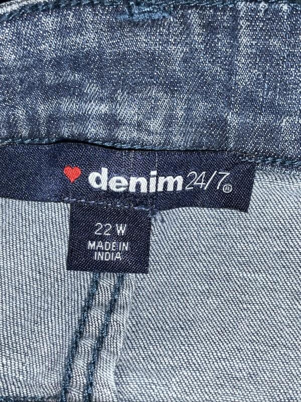Love Denim 24/7 Jeans Women’s 22W Blue