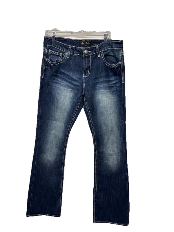 Love Nation Womens Size 12 Stretch Denim Blue Jeans Bootcut