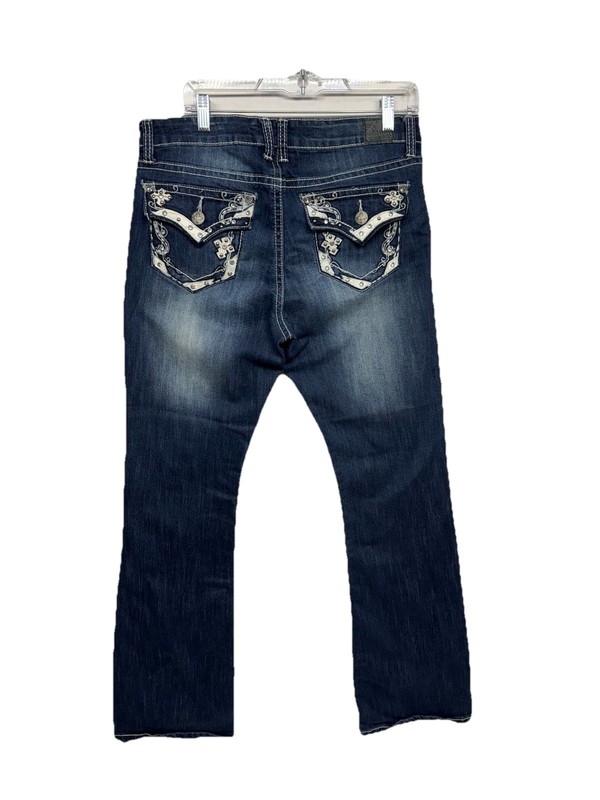 Love Nation Womens Size 12 Stretch Denim Blue Jeans Bootcut