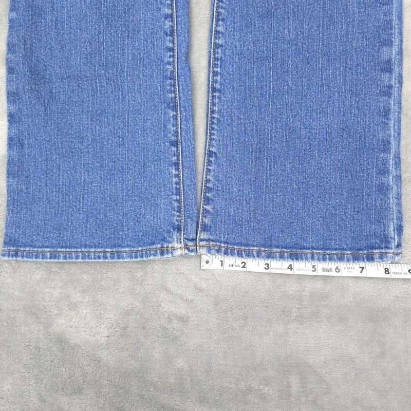 Lucky Brand Dungarees Jeans Womens 27 Blue Midrise Flare Stretch Denim 5 Pocket