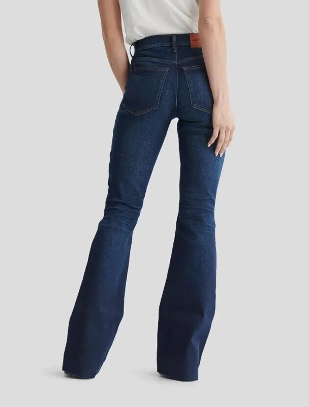 Lucky Brand Jean Women's Size 14 Two Way Stretch High Rise Flare Jean - Rhode