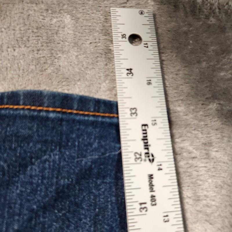 Lucky Brand Jeans Women’s 35X33 14/32 Blue Denim Sofia Boot Regular