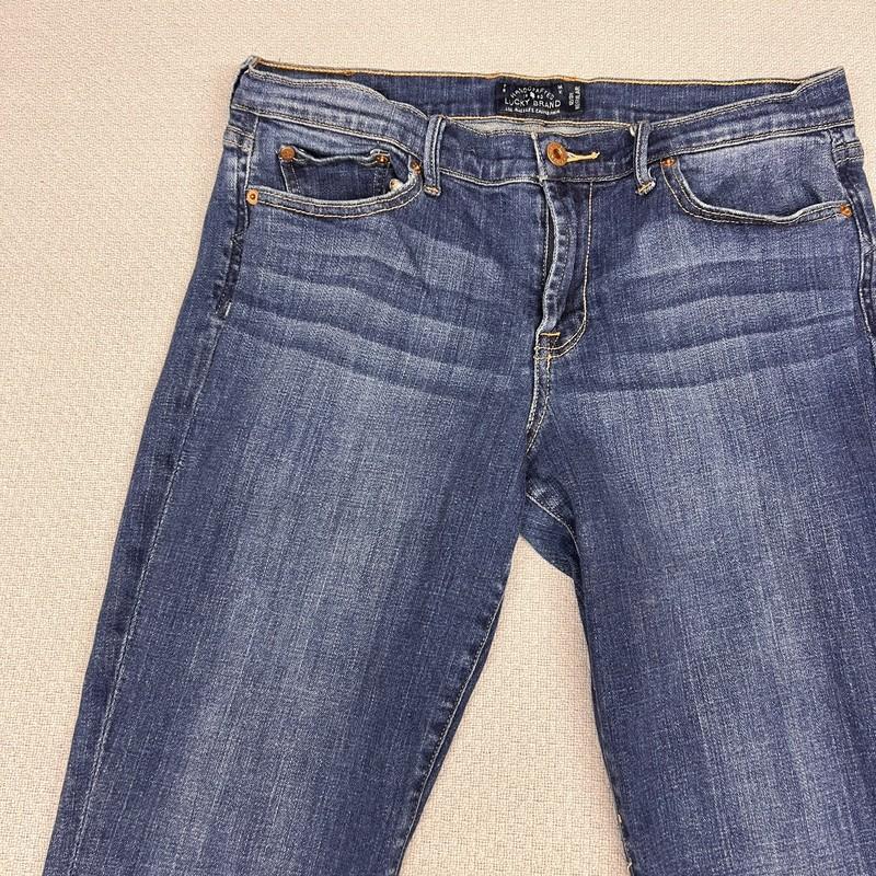 Lucky Brand Jeans Womens 12/31 Blue Denim Sweetn Straight Stretch Casual