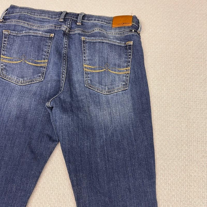 Lucky Brand Jeans Womens 12/31 Blue Denim Sweetn Straight Stretch Casual