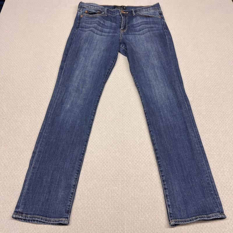 Lucky Brand Jeans Womens 12/31 Blue Denim Sweetn Straight Stretch Casual