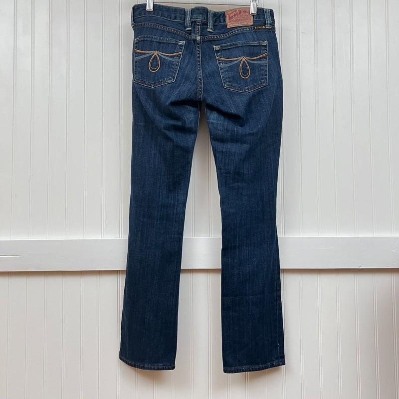 Lucky Brand Low Rise Bootcut Jeans Women's Dark Wash Denim Sz 6 Cotton