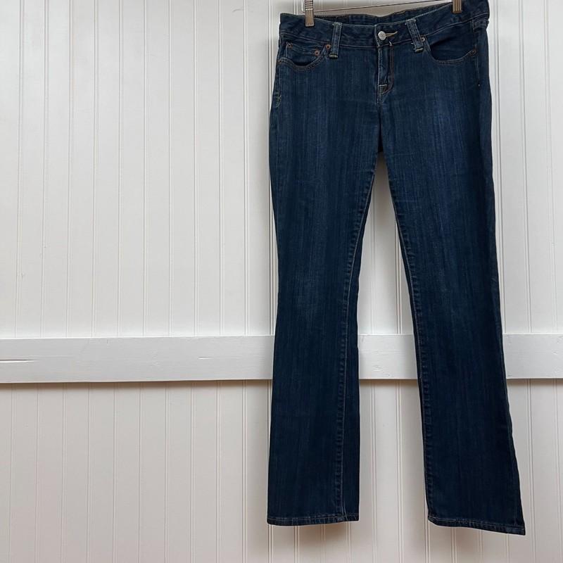 Lucky Brand Low Rise Bootcut Jeans Women's Dark Wash Denim Sz 6 Cotton